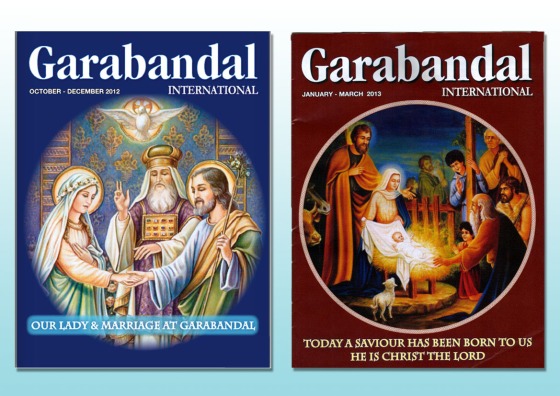 Oct - Dec 2012 & Jan-Mar 2013 Garabandal Magazines